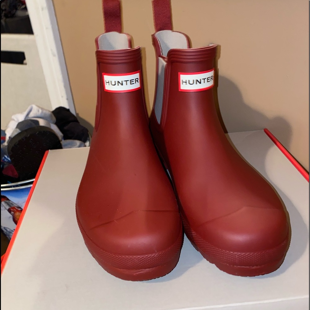 Hunter rain boots